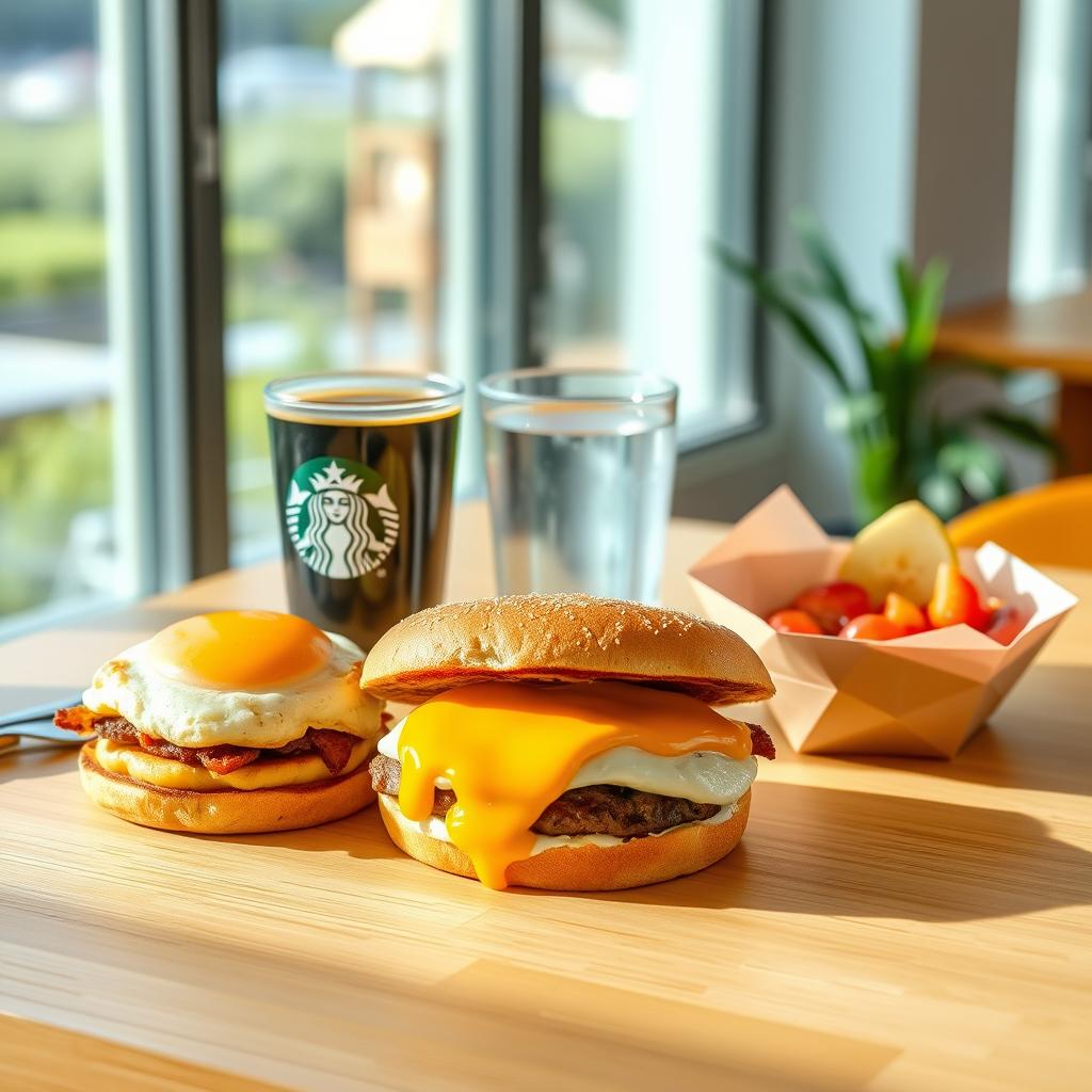 Sample One-Day High-Protein Fast Food Breakfast Plan