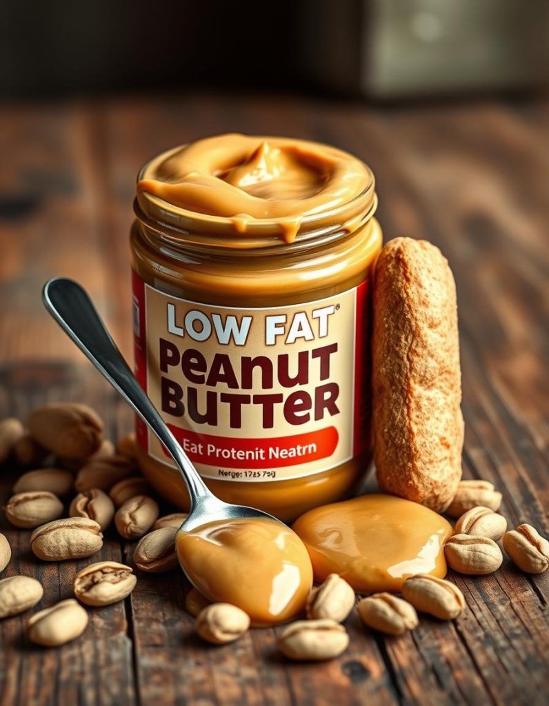Protein-Packed and Spreadable Low Fat Peanut Butter