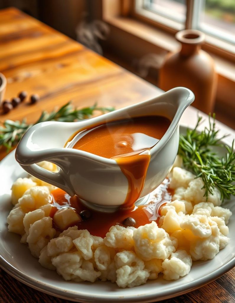 Rich and Savory Low Fat Gravy Recipe